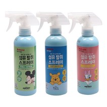 불스원 폴라프레쉬 디즈니 섬유 탈취 스프레이 400ml 3종 중 택1, 프레쉬 그린가드향