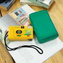 필름카메라 크레욜라 Crayola Sport 35mm Camera + Crayola Original Strap&Case