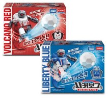 배틀로봇 대결놀이 축구게임 사커보그 로봇완구 크리스마스선물 남자아이, 블루