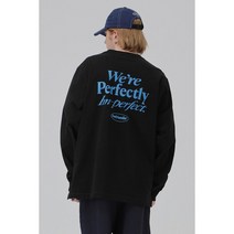 sadsmile contrast stitch long sleeve_CQTAM23311BKX