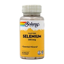 이스트 프리 셀레늄 200 mcg 90 베지캡슐 미네랄 아미노산 SOLARAY