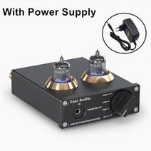 앰프 Fosi Audio Phono Preamp for Turntable Phonograph Preamplifier Mini Stereo Audio HiFi Vacuum Tube Amplifier Box X2 for DIY, With power, One Size