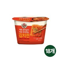 백설 컵전 김치전 210g, 18개