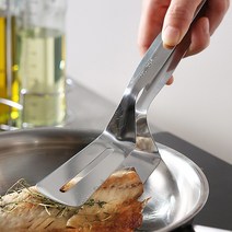 스텐 생선 뒤집개 양면 뒤집게, 푸코 생선 뒤집개