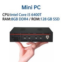 미니컴퓨터 완본체 윈도우탑재 YINGCHI 미니 PC 인텔 코어 i5 4460T 6400T Win10 HD-MI VGA 1000M LAN, 06 i5 6400T 8G 128G_04 EU, 06 i5 6400T 8G 128G, 04 EU
