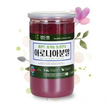 [해피드림스토어] 유기농 폴란드 동결건조 아로니아분말 400g 통 정든팜, 단품, 상세페이지 참조