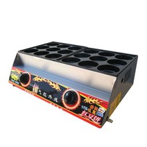 델리만쥬기계 계란빵 국화빵 만드는 기계 제조기 그릴, 18홀 10cm 간판 제외