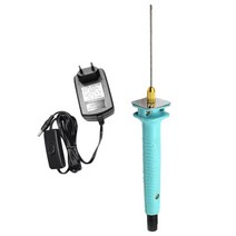 shangren 절단 펜 EU 플러그 스티로폼 도구 철 핫 와이어 폼 커터 취미, 10cm, 스테인레스 스틸, 1개