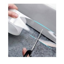 방수본드 실란트 방수실란트 절연 본드 주방 싱크 방수 스티커 투명 목욕 스트립 욕조 코킹 씰링 테이프 홈 도구, [01] Clear, [02] 5M, [03] 50mm