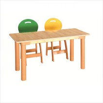 2인용 아동책상 1200x470x530 유치원 미술학원 공부방 노랑상판유치원책상특징 돌봄교실책상 돌봄책상 모듬책상 디자인책상, 본상품