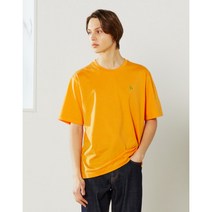 [헤지스 남성] [22SS] HZTS2B502O2 Supima cotton 오렌지 수피마