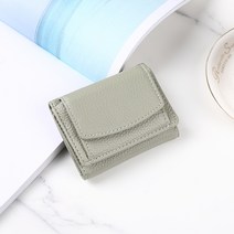 여성 지갑 반지갑 반지갑 멀티 카드 3단 대용량 디가우징 제로 지갑 여