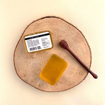 큐스토어 프리미엄 핸드 메이드 허니 꿀 비누, 1개, 150g, 1개
