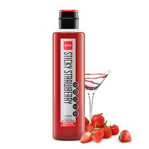 샷 스티키 스트로베리 시럽 950mL PET 1박스 6개