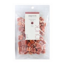 취향저격 소고기 오리고기 치킨 연어 (슬라이스 큐브 쌀스틱) 160g, 오리 큐브 160g