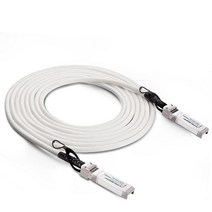 10Gtek [화이트] 컬러 10G SFP DAC 케이블 - 시스코 SFP-H10GB-CU5M 유비퀴티 유니파이 디링크 슈퍼마이크로 넷기어 미크로틱 포티넷용 트위낵스 5m(16.4, White, 5m