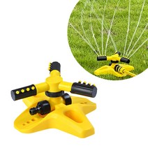 십자형 스프링클러 360도회전 다용도물분사기, 원터치수도연결캡(B형)