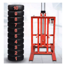 타이어 절단기 파쇄 폐 링 포장기 고무 처리기 폐기물, 블루베일러