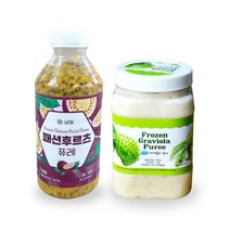 [짱구샵]냉동 그라비올라퓨레 1kg + 냉동 패션후르츠퓨레(TS) 1kg, 상세페이지 참조2, 미추가