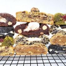 숲냥이 수제쿠키 르뱅 답례 선물, 녹차 브라우니