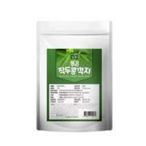 자연에다 볶은 작두콩깍지차, 100g, 3개