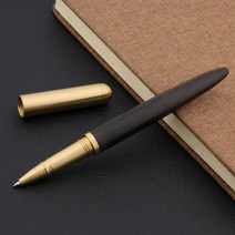 만년필 고품질 서예 롤러 볼 펜 붉은 나무 황동 회전 황금 스위스 잉크 펜 트림, a2, a2