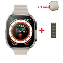 ZD8 울트라 맥스 스마트 워치 시리즈 8 49mm 티타늄 합금 바디 2.0 quot 망막 스크린 BT 전화 NFC ECG IP68 방수, GPS, 30cm, H, ZD8 ultra max