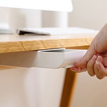 넘버원리빙 부착식 슬라이딩 미니서랍 공간활용 정리 수납, AD02. 그레이