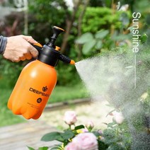 안개 분무기 원터치 식물 화분 고압 살포기 압축 펌프 소독 스프레이, 압축분무기