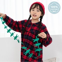 삐삐롱 제리체크긴소매파자마OPSPL22F3689GJ