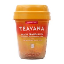 Teavana 허벌 티 피치 트란퀄리티 카페인 프리 15 개입