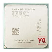 사용 AMD A4-Series A4-7300 A4 7300 7300B 3.8 GHz 듀얼 코어 CPU 프로세서 AD7300OKA23HL /AD730BOKA23HL 소켓 FM2