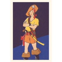 (영문도서) Vintage Journal Woman Pirate Paperback, Found Image Press, English, 9781669507376