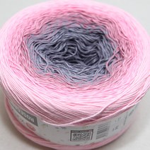 더울 털실 뜨개 면실 니트실 숄 복합실 그라데이션 여름실 로즈가든, 313분홍회색복합