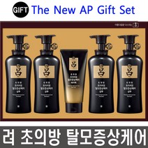 아모레퍼시픽 명절선물 려 초의방 프리미엄 탈모증상케어 샴푸 선물세트+선물용쇼핑백/고급선물, 1개