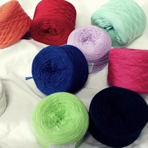 장미모사 사계절 블랭킷 뜨는실 램스울, 700