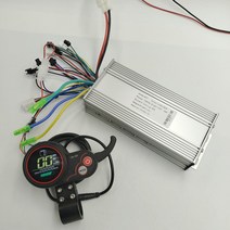 전동킥보드스로틀 스로틀 전동스쿠터 24v36v48v60v400W-1200W BLDC 컨트롤러 + 스로틀/시프터 전기 스쿠터, 13 36v1200w colored