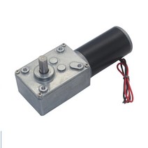 웜기어 미니 모터 전기 감속기 유압 엑츄에이터 dc 12v24v 기어 고 토크 저속 웜, 40, 24v
