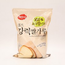 햇쌀마루 국내산 강력 쌀가루 3kg, 상세페이지 참조