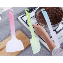 반죽 소스 으깨기 일본 알뜰 주걱 베이킹 밥숟가락 이유식준비물 조리도구 자취생 신혼 볶음, 1개, 에코알뜰주걱 - 대