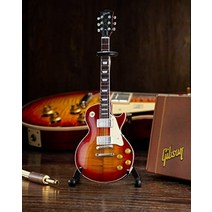 미니어처 기타 깁슨 1959 Les Paul Standard Cherry Sunburst AXE HEAVEN Gibson GG-120