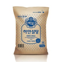CJ 백설 하얀설탕 15kg, 1개