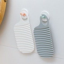 무료배송2P 손세탁 양말 양면 세면대 고리형 미니 빨래판 [DM] 속옷, 화이트2P