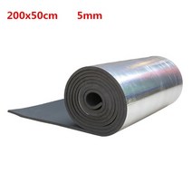 단열재 단열필름 접착식 보온재 바닥 외벽 자동차 사운드 데드너 매트 50x200cm 5/10/15mm 소음 보닛 단열, 01 B-5mm