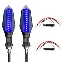 2pc 12 LED 턴 시그널 오토바이 라이트 야마하 tdm 850 혼다 x4 스즈키 v 스트롬 650 KTM 50cc 모토 액세서, 15 LAN-2PCS-000