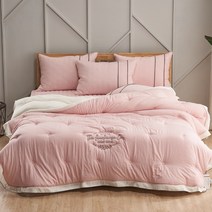 유앤티홈 마이크로 렌징 모달 친환경 옥수수솜 사계절 차렵이불 침구세트