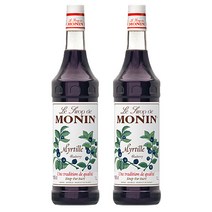 모닌 블루베리 시럽 1000ml 2개