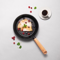 락앤락 우드블랙 통 주물 프라이팬 CAF2402, 24cm, 1개