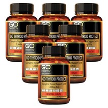 고헬씨(Go Healthy) 고헬씨 싸이로이드(Thyroid) 프로텍트 60 베지캡슐 X 6개, 360캡슐, 1세트