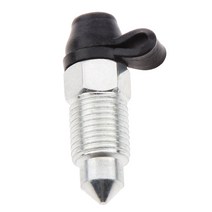 범용 오토바이 브레이크 캘리퍼스 블리드 나사 니플 M10 x 1mm, 한개옵션0
